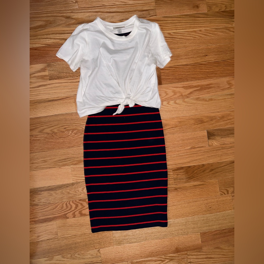 Midi maternity dress. Size S